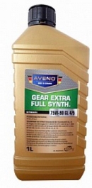 Объем 1л. Трансмиссионное масло AVENO Gear Extra Full Synth. 75W-90 - 3022558-001