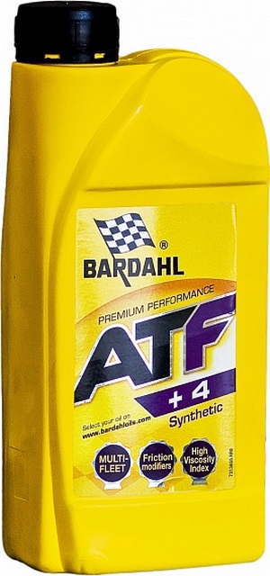 Объем 1л. Трансмиссионное масло BARDAHL ATF +4 - 36551 - Автомобильные жидкости. Розница и оптом, масла и антифризы - KarPar Артикул: 36551. PATRIOT.