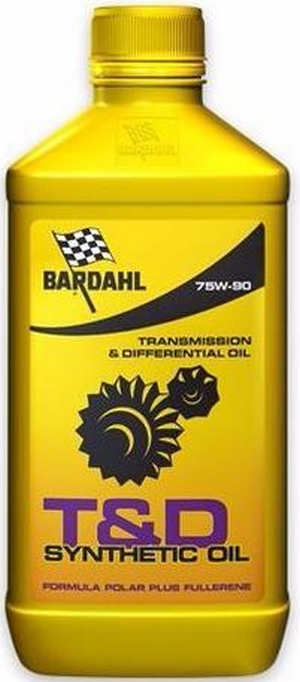 Объем 1л. Трансмиссионное масло BARDAHL T&D Synthetic Oil 75W-90 - 425140 - Автомобильные жидкости. Розница и оптом, масла и антифризы - KarPar Артикул: 425140. PATRIOT.