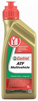 Объем 1л. Трансмиссионное масло CASTROL ATF Multivehicle - 154F33
