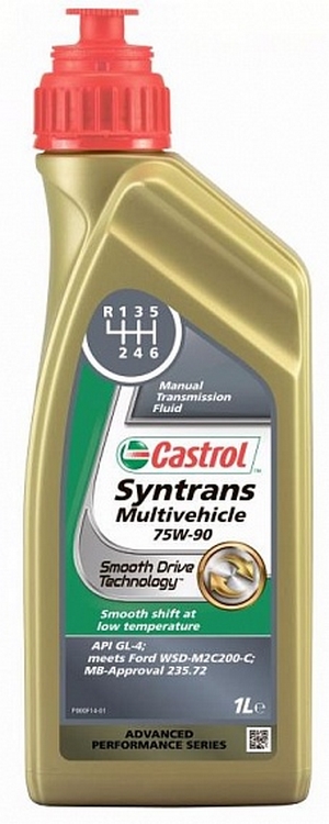 Объем 1л. Трансмиссионное масло CASTROL Syntrans Multivehicle 75W-90 - 154FA3 - Автомобильные жидкости. Розница и оптом, масла и антифризы - KarPar Артикул: 154FA3. PATRIOT.