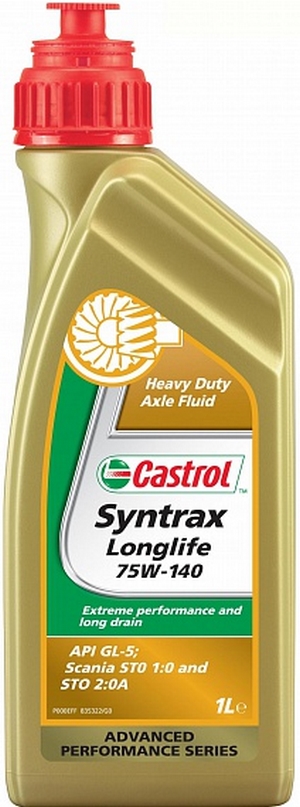 Объем 1л. Трансмиссионное масло CASTROL Syntrax Longlife 75W-140 - 1543AE - Автомобильные жидкости. Розница и оптом, масла и антифризы - KarPar Артикул: 1543AE. PATRIOT.