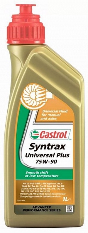 Объем 1л. Трансмиссионное масло CASTROL Syntrax Universal Plus 75W-90 - 154FB4 - Автомобильные жидкости, масла и антифризы - KarPar Артикул: 154FB4. PATRIOT.
