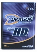 Объем 1л. Трансмиссионное масло DRAGON Gear HD 80W-90 - DHD80w90_04