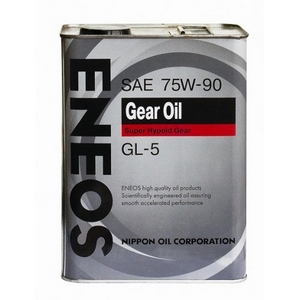 Объем 4л. Трансмиссионное масло ENEOS Gear Oil 75W-90 GL-5 - 8801252021407 - Автомобильные жидкости. Розница и оптом, масла и антифризы - KarPar Артикул: 8801252021407. PATRIOT.
