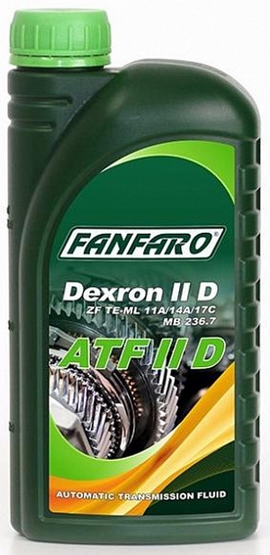 Объем 1л. Трансмиссионное масло FANFARO ATF II D - 16800 - Автомобильные жидкости, масла и антифризы - KarPar Артикул: 16800. PATRIOT.