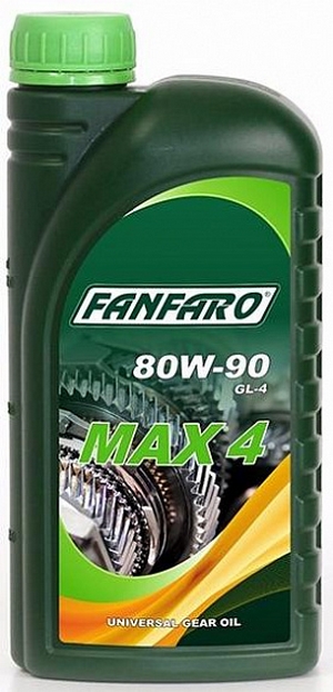 Объем 1л. Трансмиссионное масло FANFARO MAX 4 SAE 80W-90 - 16810 - Автомобильные жидкости. Розница и оптом, масла и антифризы - KarPar Артикул: 16810. PATRIOT.