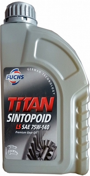 Объем 1л. Трансмиссионное масло FUCHS Titan Sintopoid LS 75W-140 - 600748593 - Автомобильные жидкости. Розница и оптом, масла и антифризы - KarPar Артикул: 600748593. PATRIOT.