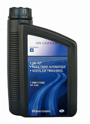 Объем 1л. Трансмиссионное масло GM OIL-A/T - 96117269 - Автомобильные жидкости. Розница и оптом, масла и антифризы - KarPar Артикул: 96117269. PATRIOT.