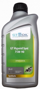 Объем 1л. Трансмиссионное масло GT-OIL GT Hypoid Synt 75W-90 GL-5 - 8809059407868