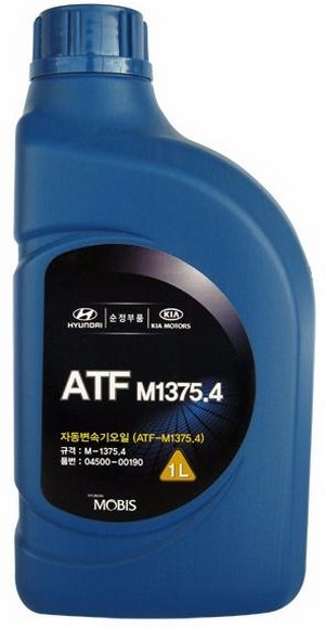 Объем 1л. Трансмиссионное масло HYUNDAI ATF-M1375.4 - 0450000190 - Автомобильные жидкости. Розница и оптом, масла и антифризы - KarPar Артикул: 0450000190. PATRIOT.