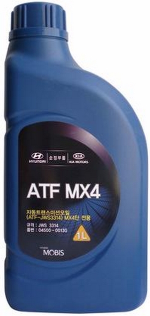 Объем 1л. Трансмиссионное масло HYUNDAI ATF MX4 JWS 3314 - 0450000130 - Автомобильные жидкости. Розница и оптом, масла и антифризы - KarPar Артикул: 0450000130. PATRIOT.