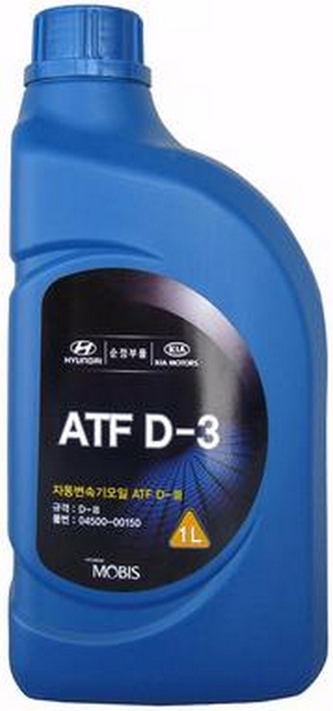 Объем 1л. Трансмиссионное масло HYUNDAI/KIA ATF D-3 - 04500-00150 - Автомобильные жидкости. Розница и оптом, масла и антифризы - KarPar Артикул: 04500-00150. PATRIOT.