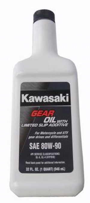 Объем 0,946л. Трансмиссионное масло KAWASAKI Gear Oil with Limited Slip Additive 80W-90 - K61030-007A - Автомобильные жидкости. Розница и оптом, масла и антифризы - KarPar Артикул: K61030-007A. PATRIOT.