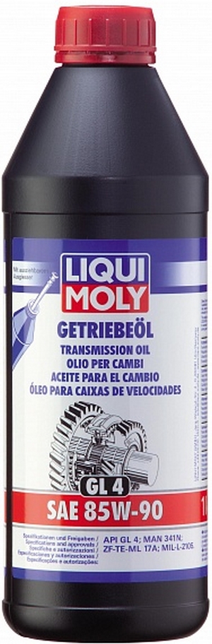 Объем 1л. Трансмиссионное масло LIQUI MOLY Getriebeoil 85W-90 - 1954 - Автомобильные жидкости. Розница и оптом, масла и антифризы - KarPar Артикул: 1954. PATRIOT.
