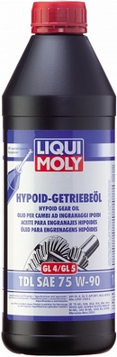 Объем 1л. Трансмиссионное масло LIQUI MOLY Hypoid-Getriebeoil TDL 75W-90 - 3945