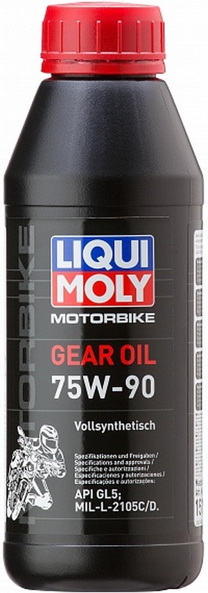 Объем 0,5л. Трансмиссионное масло LIQUI MOLY Motorbike Gear Oil 75W-90 - 7589 - Автомобильные жидкости, масла и антифризы - KarPar Артикул: 7589. PATRIOT.