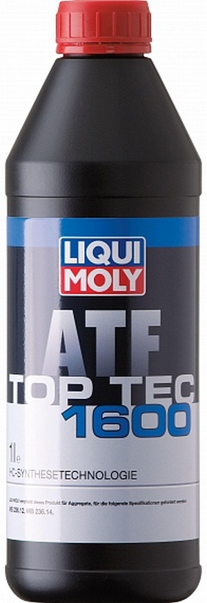 Объем 1л. Трансмиссионное масло LIQUI MOLY Top Tec ATF 1600 - 8042 - Автомобильные жидкости. Розница и оптом, масла и антифризы - KarPar Артикул: 8042. PATRIOT.