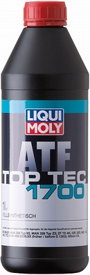 Объем 1л. Трансмиссионное масло LIQUI MOLY Top Tec ATF 1700 - 3663
