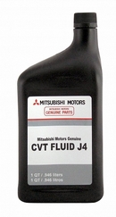 Объем 0,946л. Трансмиссионное масло MITSUBISHI CVT Fluid J4 - MZ320185