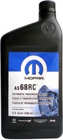 Объем 0,946л. Трансмиссионное масло MOPAR AS68RC ATF - 05189966AB