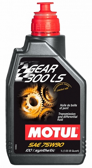 Объем 1л. Трансмиссионное масло MOTUL Gear 300 LS 75W-90 - 105778 - Автомобильные жидкости. Розница и оптом, масла и антифризы - KarPar Артикул: 105778. PATRIOT.