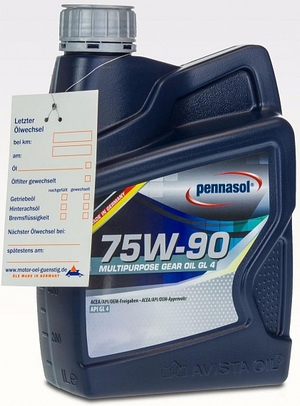 Объем 1л. Трансмиссионное масло PENNASOL Multipurpose Gear Oil 75W-90 GL-4 - 150833 - Автомобильные жидкости. Розница и оптом, масла и антифризы - KarPar Артикул: 150833. PATRIOT.