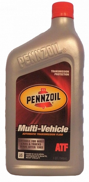 Объем 0,946л. Трансмиссионное масло PENNZOIL Multi-Vehicle ATF - 159920 - Автомобильные жидкости. Розница и оптом, масла и антифризы - KarPar Артикул: 159920. PATRIOT.