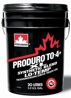Объем 20л. Трансмиссионное масло PETRO-CANADA Produro TO-4+ XL Synthetic Blend Low Temp - PD4XLLTP20 - Автомобильные жидкости. Розница и оптом, масла и антифризы - KarPar Артикул: PD4XLLTP20. PATRIOT.