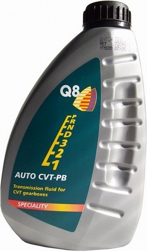 Объем 1л. Трансмиссионное масло Q8 Auto CVT-PB - 101261801751 - Автомобильные жидкости. Розница и оптом, масла и антифризы - KarPar Артикул: 101261801751. PATRIOT.