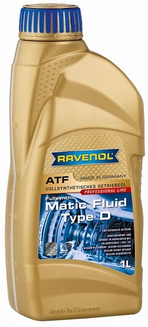 Объем 1л. Трансмиссионное масло RAVENOL ATF Matic Fluid Type D - 1211121-001-01-999 - Автомобильные жидкости. Розница и оптом, масла и антифризы - KarPar Артикул: 1211121-001-01-999. PATRIOT.