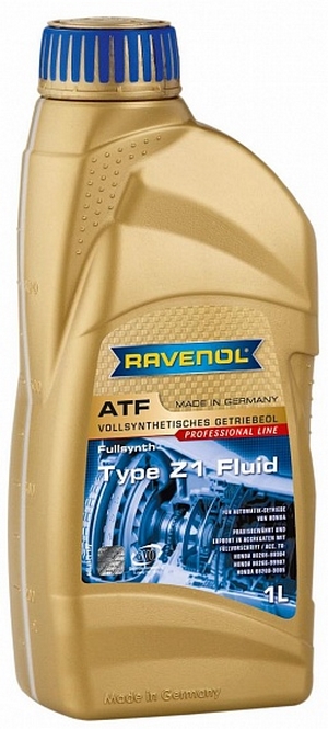 Объем 1л. Трансмиссионное масло RAVENOL ATF Type Z1 Fluid - 1211109-001-01-999 - Автомобильные жидкости, масла и антифризы - KarPar Артикул: 1211109-001-01-999. PATRIOT.