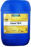 Объем 20л. Трансмиссионное масло RAVENOL Catoel TO-4 10W - 1310610-020-01-999