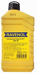 Объем 1л. Трансмиссионное масло RAVENOL Getriebeoel EPX 90 GL-5 - 1223202-001-01-000