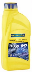 Объем 1л. Трансмиссионное масло RAVENOL Motogear 80W-90 GL-4 - 1250055-001-01-999