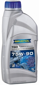 Объем 1л. Трансмиссионное масло RAVENOL TGO 75W-90 GL-5 - 1222105-001-01-999