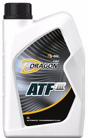 Объем 1л. Трансмиссионное масло S-OIL Dragon ATF-III - DATF_01 - Автомобильные жидкости. Розница и оптом, масла и антифризы - KarPar Артикул: DATF_01. PATRIOT.