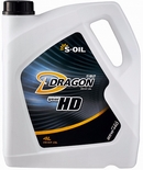 Объем 4л. Трансмиссионное масло S-OIL Dragon HD 85W-140 GL-5 - DHD85W140_04