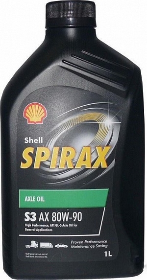 Объем 1л. Трансмиссионное масло SHELL Spirax S3 AX 80W-90 - 550027978 - Автомобильные жидкости, масла и антифризы - KarPar Артикул: 550027978. PATRIOT.