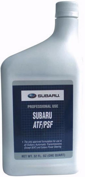 Объем 0,946л. Трансмиссионное масло SUBARU ATF PSF - SOA868V9240 - Автомобильные жидкости. Розница и оптом, масла и антифризы - KarPar Артикул: SOA868V9240. PATRIOT.