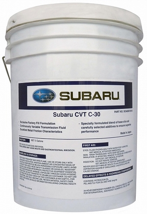 Объем 18,92л. Трансмиссионное масло SUBARU CVT C-30 Oil - SOA868V9245 - Автомобильные жидкости. Розница и оптом, масла и антифризы - KarPar Артикул: SOA868V9245. PATRIOT.