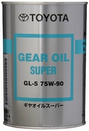 Объем 1л. Трансмиссионное масло TOYOTA Gear Oil Super 75W-90 GL-5 - 08885-02106