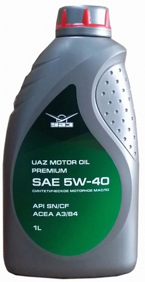 Объем 1л. UAZ Motor Oil Premum 5W-40 - 0001-01-0010540-02 - Автомобильные жидкости, масла и антифризы - KarPar Артикул: 0001-01-0010540-02. PATRIOT.