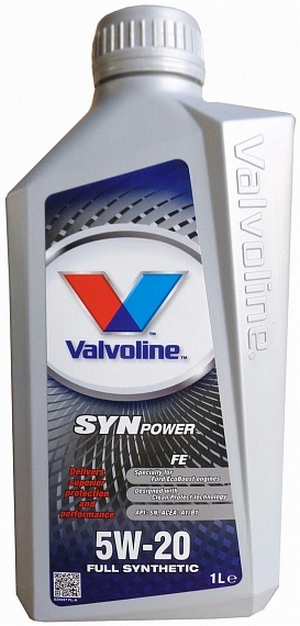 Объем 1л. VALVOLINE SynPower FE 5W-20 - 872555 - Автомобильные жидкости. Розница и оптом, масла и антифризы - KarPar Артикул: 872555. PATRIOT.