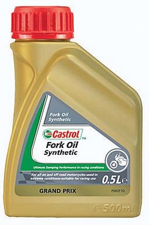 Объем 0,5л. Вилочное масло CASTROL Synthetic Fork Oil 15W - 15802C - Автомобильные жидкости. Розница и оптом, масла и антифризы - KarPar Артикул: 15802C. PATRIOT.