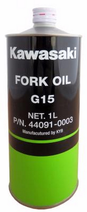 Объем 1л. Вилочное масло KAWASAKI Fork Oil G15 15W - 44091-0003 - Автомобильные жидкости. Розница и оптом, масла и антифризы - KarPar Артикул: 44091-0003. PATRIOT.