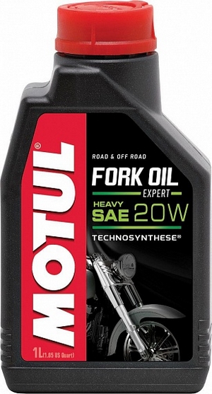 Объем 1л. Вилочное масло MOTUL Fork Oil Expert Heavy 20W - 105928 - Автомобильные жидкости. Розница и оптом, масла и антифризы - KarPar Артикул: 105928. PATRIOT.