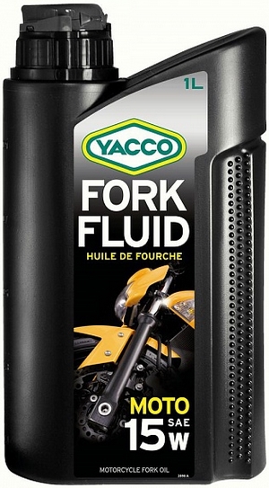 Объем 1л. Вилочное масло YACCO Fork Fluid 15W - 339125 - Автомобильные жидкости. Розница и оптом, масла и антифризы - KarPar Артикул: 339125. PATRIOT.
