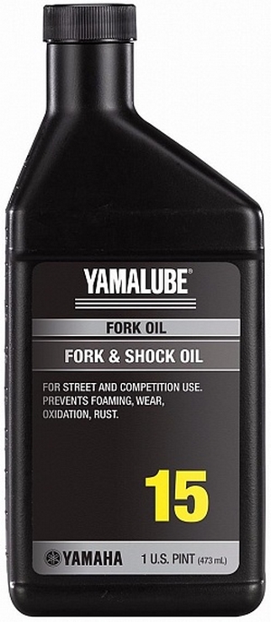 Объем 0,473л. Вилочное масло YAMAHA Yamalube Fork Oil 15W - ACCFORKF0015 - Автомобильные жидкости. Розница и оптом, масла и антифризы - KarPar Артикул: ACCFORKF0015. PATRIOT.
