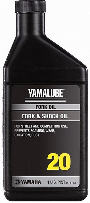 Объем 0,473л. Вилочное масло YAMAHA Yamalube Fork Oil 20 - ACCFORKF0020 - Автомобильные жидкости. Розница и оптом, масла и антифризы - KarPar Артикул: ACCFORKF0020. PATRIOT.
